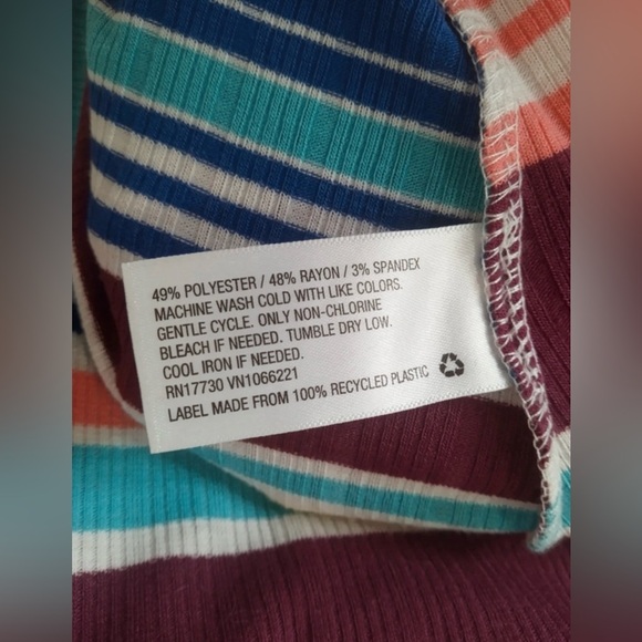 Mossimo Supply Co. Striped Tank Dress Size M - Picture 9 of 9